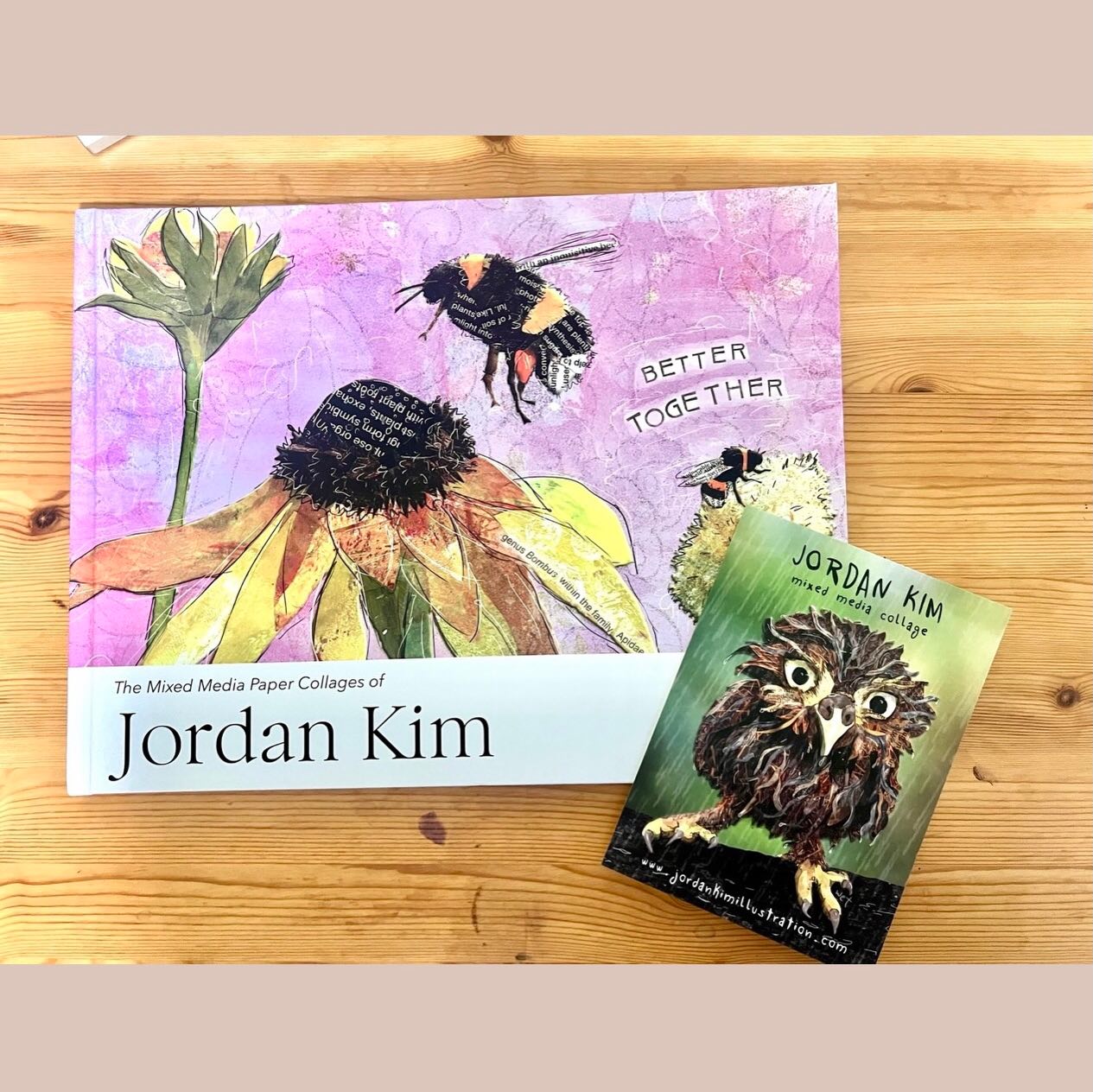 BIG NEWS: Our very own Jordan Kim @foundandrewound, Illustrator Coordinator for the Society of Children’s Book Writers & Illustrators @scbwi, was invited to showcase her artwork, as well as support Oregon’s children’s book illustrators, at the Society’s annual conference in New York City. Jordan’s collages are often called “painting with paper”. She uses recycled pieces and found scraps for her work. Here’s what she said: “This whole trip was a huge reminder of why community matters so much in this creative life — especially in the times we are living in now.” Come check out the children’s book she has illustrated in addition to her originals and prints at Art On Oak, 210 Oak St., Hood River, OR. We’re open every day of the week from 10:00 a.m. - 5:00 p.m. “The friendliest gallery in the Gorge.” #collage #collageartist #childrensbooks #oregonartist #visithoodriver